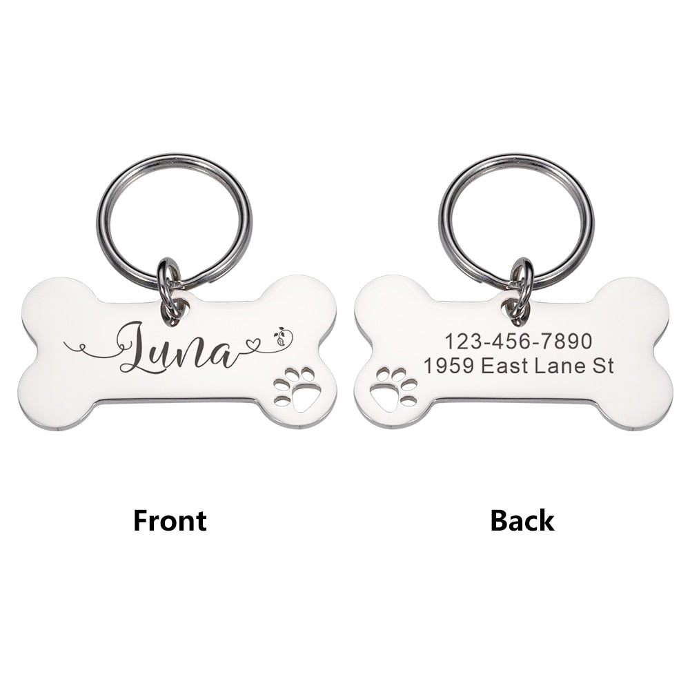 Personalized Nameplate Dog Tags
