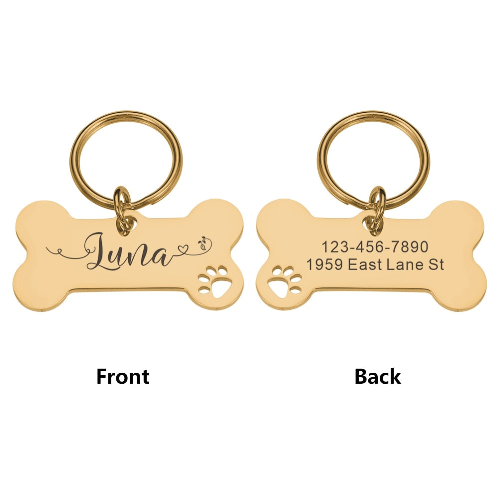 Personalized Nameplate Dog Tags
