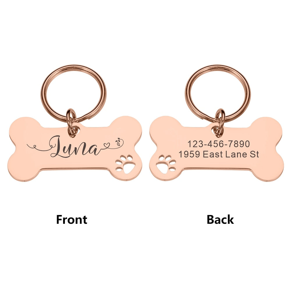 Personalized Nameplate Dog Tags