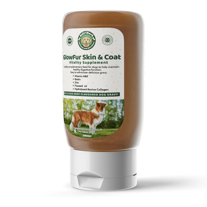 NUTRIBARK - GlowFur Skin & Coat Vitality Supplement For Dogs