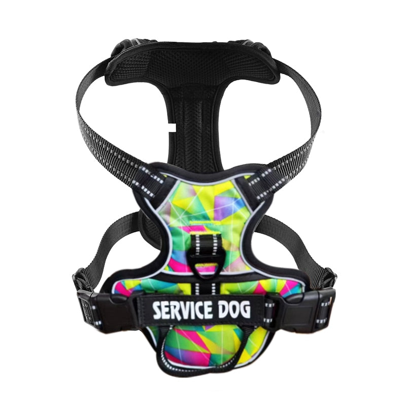 Personalized Reflective Dog Harness Vest